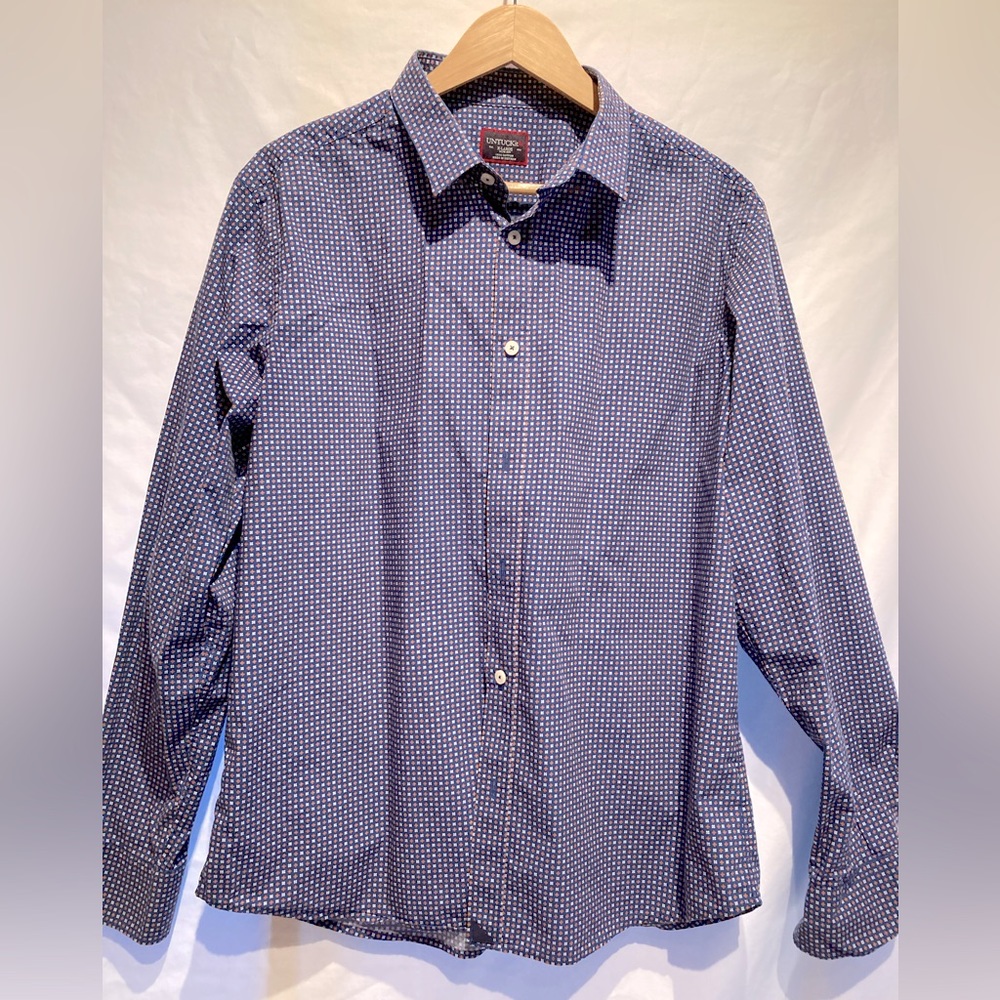 UNTICKit button down slim fit dress shirt.